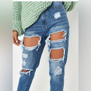 Missguided Ripped Jeans